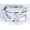 CHAFING DISH INDUCTION - ROUND- GLASS LID 6LT