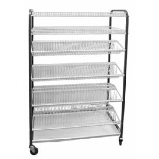 CROCKERY RACK MOBILE - F/STANDING - 830MM (830MM X