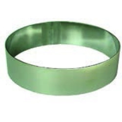 CAKE RING ROUND S/STEEL - 200MM X 58MM