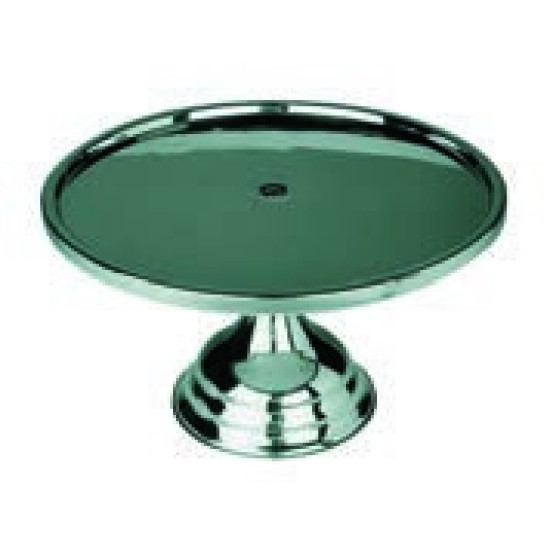 CAKE STAND S/STEEL - 330MM X 180MM