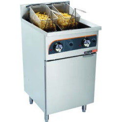 FISH FRYER ANVIL - 2 X 10LT - 16.5KW - ELEC