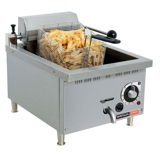 FISH FRYER ANVIL - 1 X 10LT - HIGH SPEED - 5.6KW -