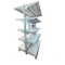 GONDOLA SHELVING 2M  D/SIDED COMPLETE