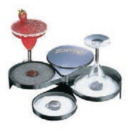 GLASS RIMMER COMBINATION - 3 TIER(BLACK)