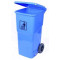 FOOT PEDAL WHEELY BIN 120LT (BLUE)