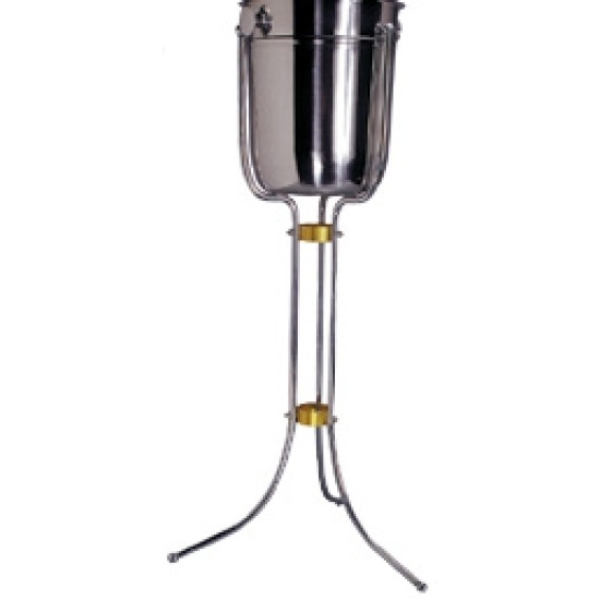 ICE BUCKET STAND -CHROME PLATED - FLOOR STANDING 7
