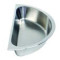INSERT INFINITY ROUND HALF 190MM X 65MM (S/STEEL)
