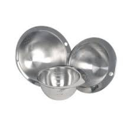 MIXING BOWL S/STEEL ROUND - 240MM (2.8LT)