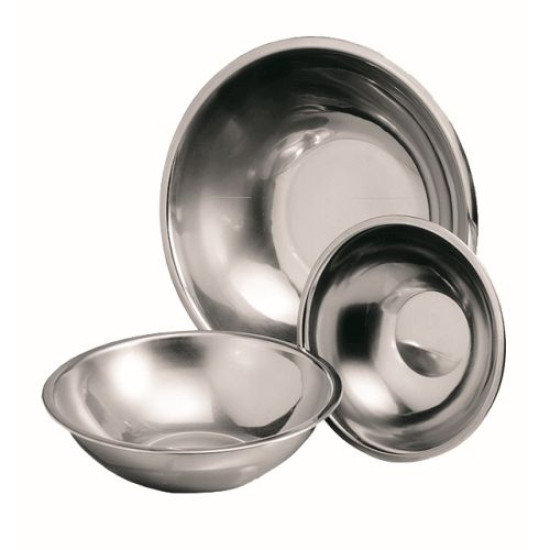 MIXING BOWL S/STEEL ROUND - 340MM (7.5LT)