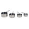 MEASURING CUP SET S/STEEL - 4 PIECE