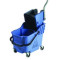 NUMATIC PLASTIC BUCKET & WRINGER - BLUE - DUAL COM