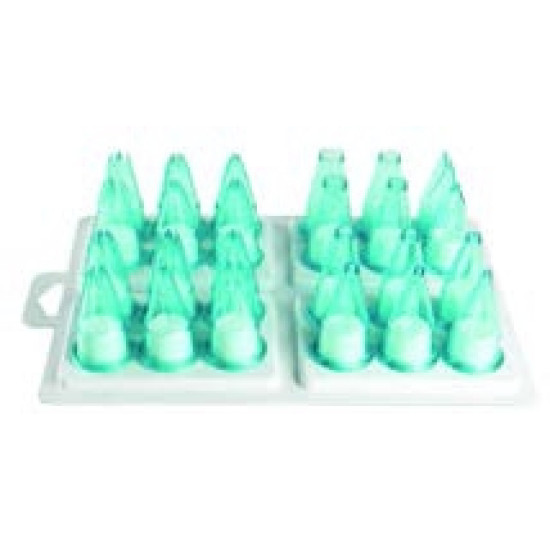NOZZLE SET POLYCARBONATE ASSORTED PLAIN 12 PIECE