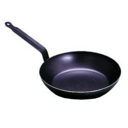 PAN BLUE STEEL FRY - 300MM