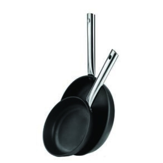 FRYING PAN 'BLACK SERIES' CAST ALUM - INDUCTION 24