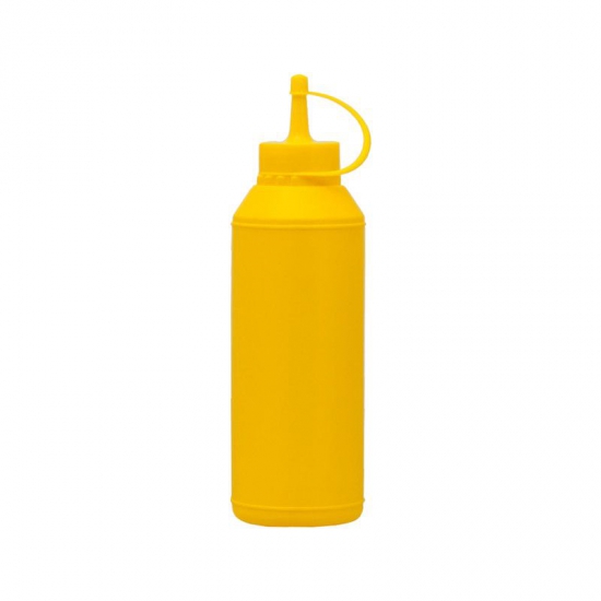 PLASTIC DISPENSER 500ML YELLOW - EACH