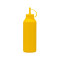 PLASTIC DISPENSER 500ML YELLOW - EACH