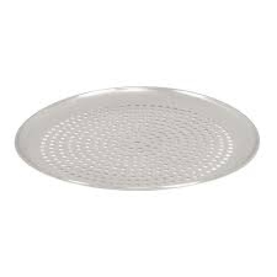 PIZZA PAN - PERFORATED - ALUMINIUM ROUND - 250MM
