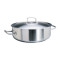 POT S/STEEL LOW CASSEROLE - 4LT