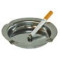 S/STEEL ASHTRAY ROUND - SMALL