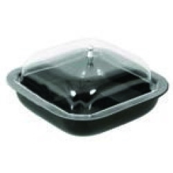 SALADWARE - SALAD BOWL DOME LID - 250MM X 250MM