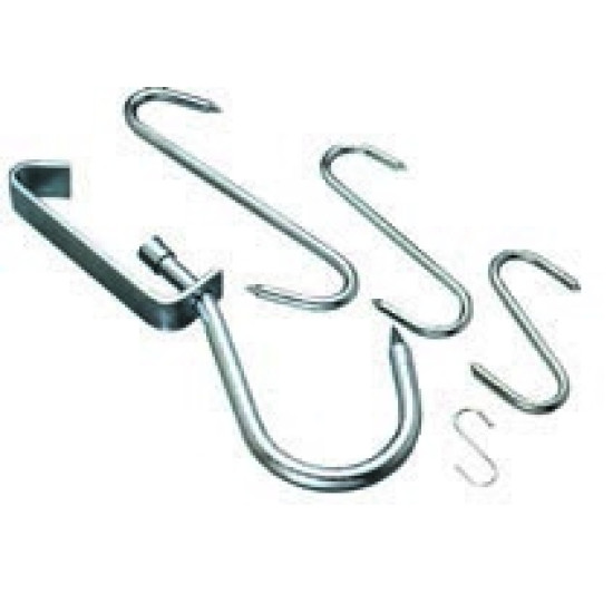STAINLESS STEEL HOOKS 4 /100MM (PACK OF 12)