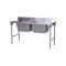 DOUBLE SINK 1800MM S/B S/S LEGS - GCE