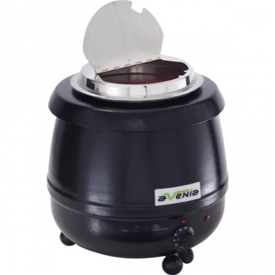 SOUP KETTLE - BLACK AVENIA 11LT