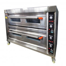 DOUBLE DECK 6 TRAY OVEN 380V 3 PHASE - GCE