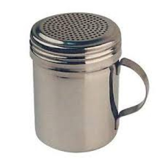 SALT SHAKER S/STEEL WITH HANDLE