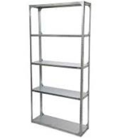 S/STEEL WALL SHELVING DOUBLE - 600MM X 300MM