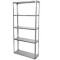 S/STEEL WALL SHELVING DOUBLE - 600MM X 300MM