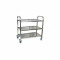 TEA TROLLEY S/STEEL GLOBAL - 3 SHELF - 910MM X 850