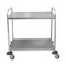 TEA TROLLEY S/STEEL HEAVY DUTY - 2 SHELF 930MM X 9
