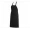 CHEFS UNIFORM - FULL BIB BLACK APRON