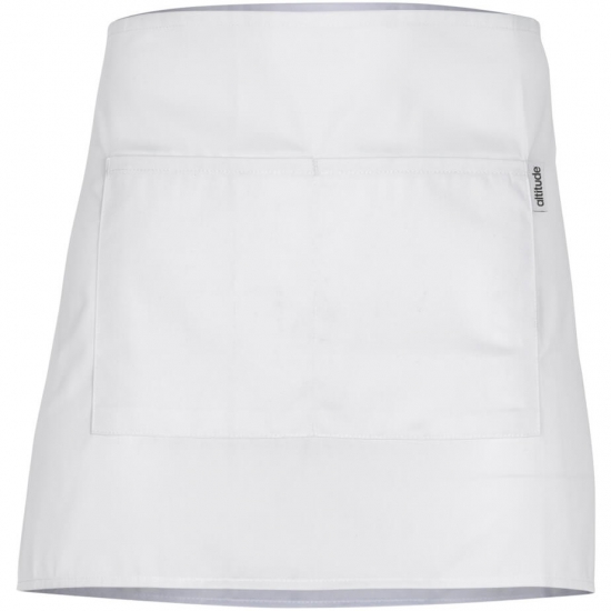 CHEFS UNIFORM - WHITE BAR APRON