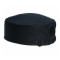 CHEFS UNIFORM - CHEFS EZI BREATHE HAT (BLACK) WITH