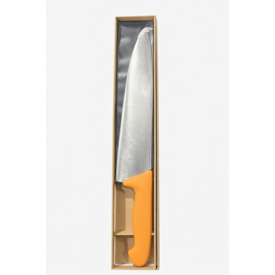 PRIME -21CM WESTEN STYLE KITCHEN KNIFE ORANGE 