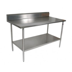 TABLE 2.3M S/STEEL WITH UNDERSHELVE / GCE