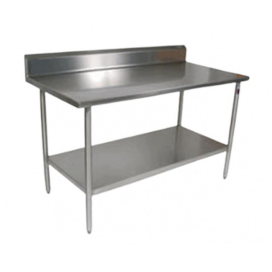 TABLE 2.3M S/STEEL WITH UNDERSHELVE / GCE