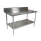 TABLE 2.3M S/STEEL WITH UNDERSHELVE / GCE